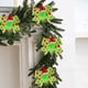 thumbnail image 3 of Lazo Navideño con Gorro de Papá Noel | Lazo Verde para Adornos de Árbol, Coronas y Regalos | Accesorio Decorativo Duradero para El Hogar, 3 of 6