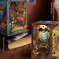 thumbnail image 5 of Wooden Assembled Bookstand Desktop Decoration Gift Mine Battle Base, 5 of 5