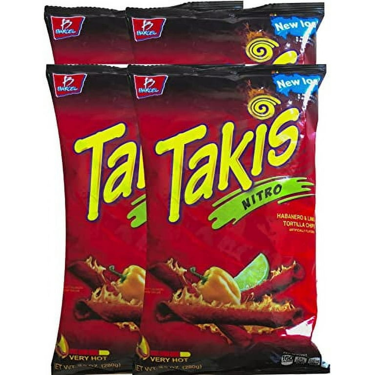 Takis Nitro Habanero & Lime Tortilla Chips Snack Care Package For
