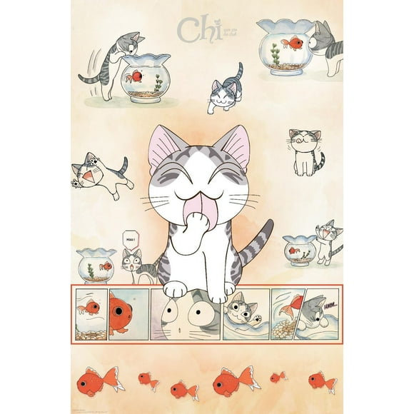 Chi Cat Wall Poster, 22.375" x 34"