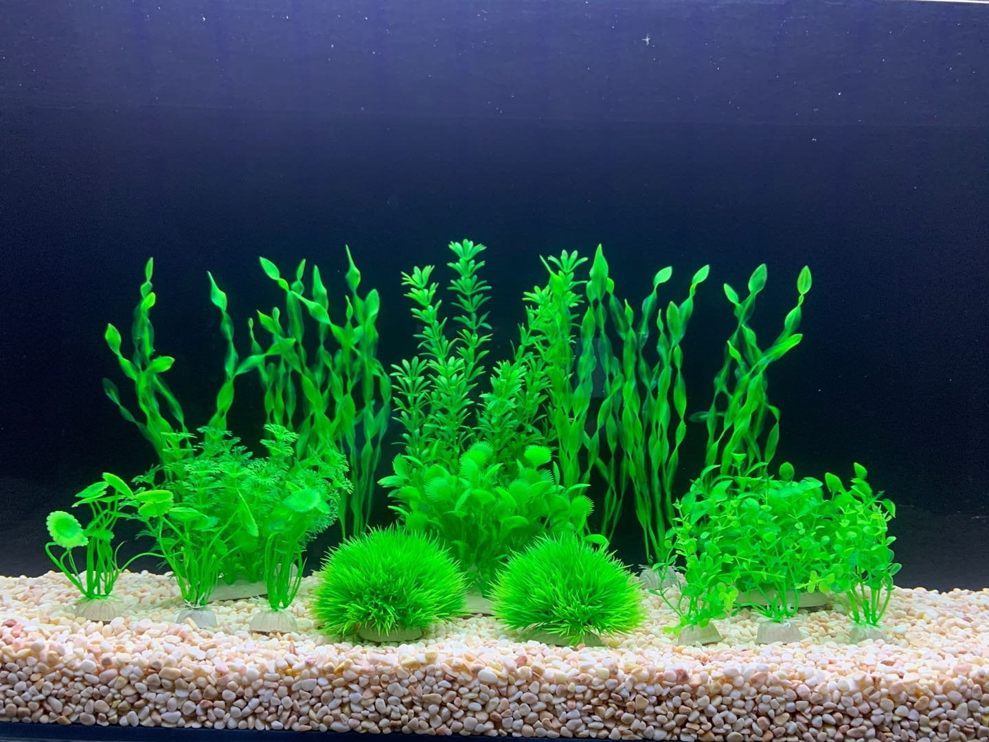 Safe for All Fish & Pets BEGONDIS Aquarium Decorations Fish Tank Artificial Water Plants Made of Soft Plastic 