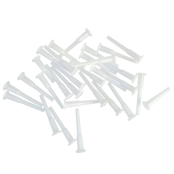OUNONA Yoga Ball Jump Horse 50Pcs White Ball Plug Easy to Use for Various Balls