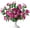 Rose Red, variant on Artificial Camellia Flower Long Stems,9in Silk Blossom Fake Flowers Branches for Home Dining Floor vase Party Table Centerpieces Spring Decorations and Wedding Arrangements(Purple)