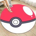thumbnail image 3 of Pokemon Cartoon HD Printed Round Carpet Dropshipping Rug for Living Room Area Rug Large Pet Mat Soft Circle Rugs Room Carpet, 3 of 4