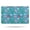 Dinosaur and Speech Bubble Bright, variant on Dinosaur and Silhouettes White Pattern Non Slip Microfiber Bathroom Rugs, Soft Rubber Backing Bath Mats for Bathroom Floor Tub and Shower,24"x60"
