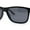 Matte Black - Black, variant on Mens Polarized Antiglare Rectangular Sport Horn Rim Agent Sunglasses Matte Black - Black