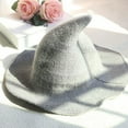 thumbnail image 2 of Women Witch Hat For Halloween Adult Hats Magic Cap Party Cap, 2 of 2