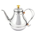 thumbnail image 1 of ENJOYW Stainless Steel Teapot Gooseneck Pour Coffee Tea Kettle Filter Strainer Pot Teapot, 1 of 7