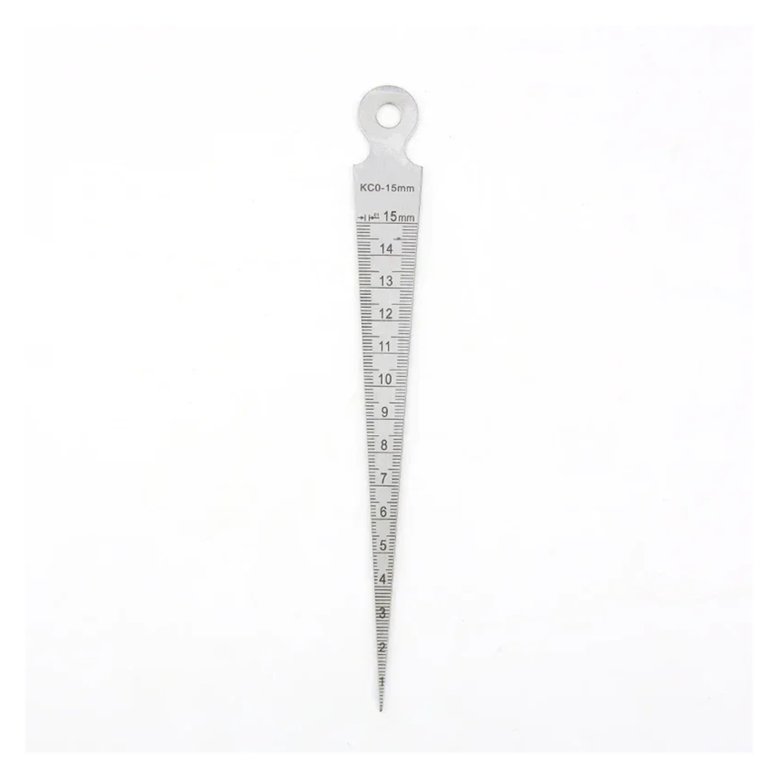 1-15mm Wedge Feeler Gauges For Measurement Clearance Ruler Gap Ruler Filler Gauge Measuring Probes Thickness Meter Steel Ruler ,Easy Identification