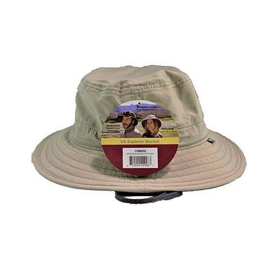 Solar Escape UV Explorer Bucket Hat UPF 50  One Size Beige - NEW