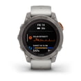 thumbnail image 2 of fenix 7 Pro Saph Solar, Ti w/Fog Gry/Ember Orange Band Garmin fenix 7 Pro, 2 of 9