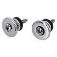 thumbnail image 3 of MYG Silver Strap Button Locks for Guitar Ukulele Mandolin Easy Installation, 3 of 10
