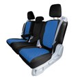 thumbnail image 1 of For 2018–2023 Honda Odyssey FH Group Neoprene Custom Fit Waterproof Car Seat Covers - 2nd Row Blue, 1 of 5