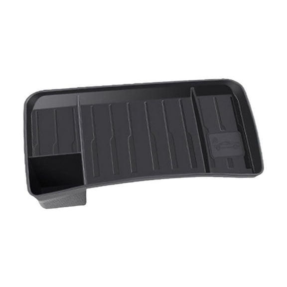 Storage Box Tray, Secondary Organizer Tray, Interior Accessories Professional Console Tray for Y Black
