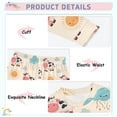 thumbnail image 4 of Cow Sun Pattern Cotton Pajamas 2 Piece Set Sleepwear Soft and Comfortable Homewear Nightwear, 4 of 7