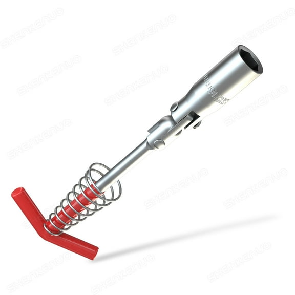 Spark Plug Removal Wrench Tool T-Bar T-Handle Flexible Spanner Socket 16MM