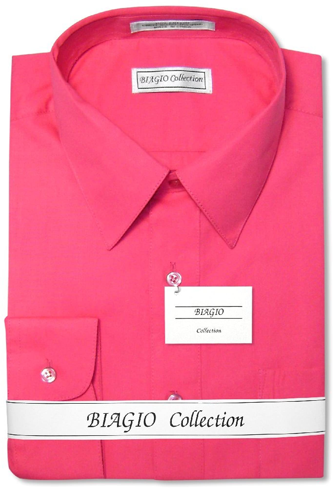 HOT Pink Fuchsia Dress Shirt 
