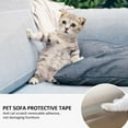 thumbnail image 6 of Lieonvis Anti Cat Scratch Tape,Cat Training Tape,100% Transparent Clear Double Sided Cat Scratch Deterrent Tape,Furniture Protector for Couch Carpet Doors Pet & Kid Safe, 6 of 9