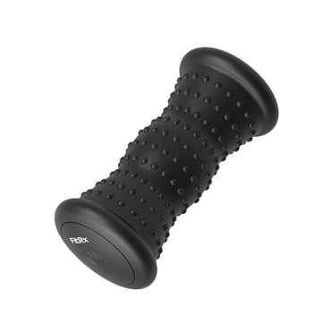 FitRx Vibrating Foot Massager, Textured Muscle Massage Roller for Pain Relief and Recovery