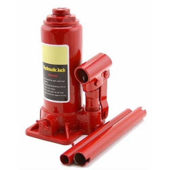 Stark USA Botella Suelta Hidráulica Jack de 4 Toneladas (8800 Lb), Roja