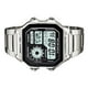 thumbnail image 2 of Reloj CASIO AE-1200WHD-1AVCF World Time 5 Alarmas-Acero plateado 45 mm Casio AE-1200WHD-1AVCF, 2 of 3