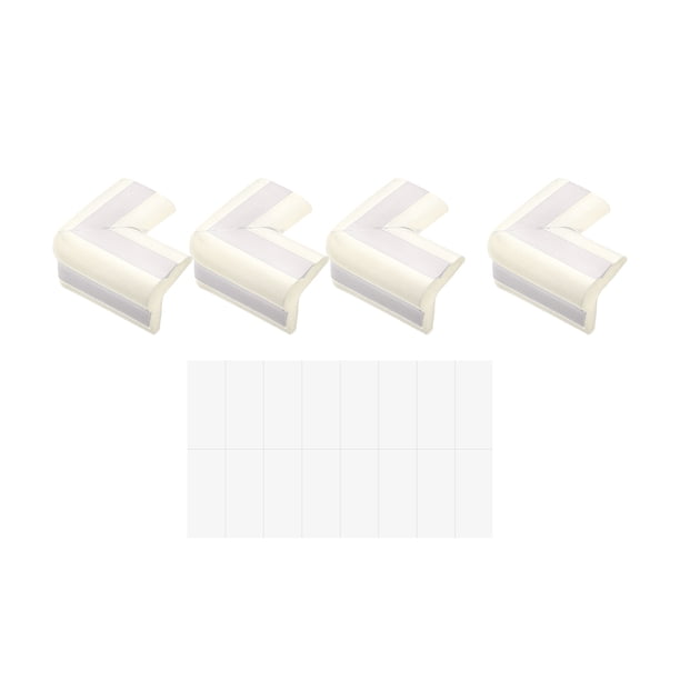 Esquinas Guardias Borde Protectores Unique Bargains 12 Paquete Espuma Seguridad 60mm Blanco Gris
