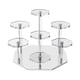 thumbnail image 1 of Acrylic Risers Display Stand,7tier Perfume Organizer And Cupcake Stand,storage Display Stand For Co, 1 of 5