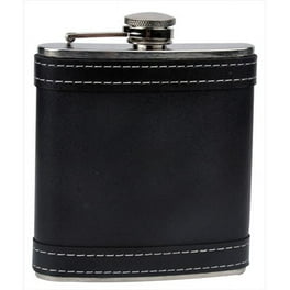 6oz Rattlesnake Leather Flask 6oz Rattlesnake Leather Flask