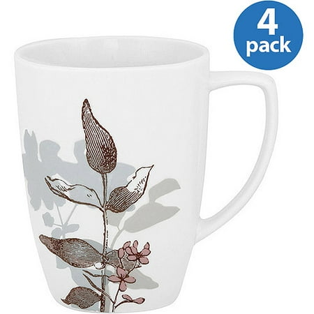 Corelle Square 12-ounce Porcelain Mug, P