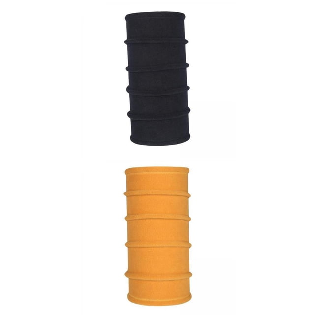 2x Calentador de Tubo de de Cuello Suave Protección Contra El Frío Cubierta Facial Snood DYNWAVEMX polaina de invierno