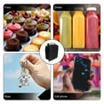 thumbnail image 3 of Convenient Insulated Bag Picnic Bag Thermal Insulation Bag Outdoor Lunch Bag (Black), 3 of 6