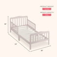 thumbnail image 4 of Dream On Me Classic Design Toddler Bed, Pink, 4 of 7