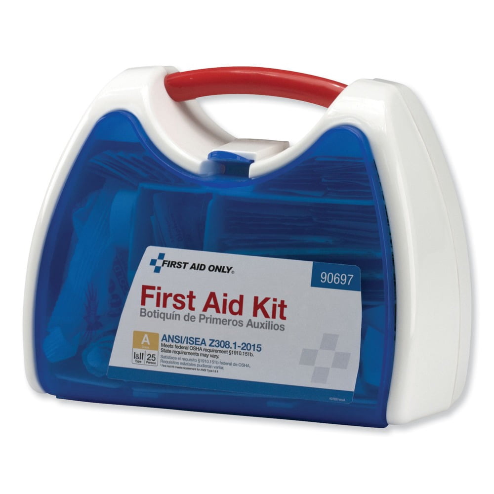 ReadyCare Plastic Case ANSI A Plus First Aid Kit for 25 People (139-Piece/Kit)