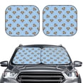thumbnail image 2 of Yiaed Terrier Print Car Front Windshield Sun Shade,Foldable Anti-UV Car Sunshade for Front Window for Most Vehicles-Medium, 2 of 5