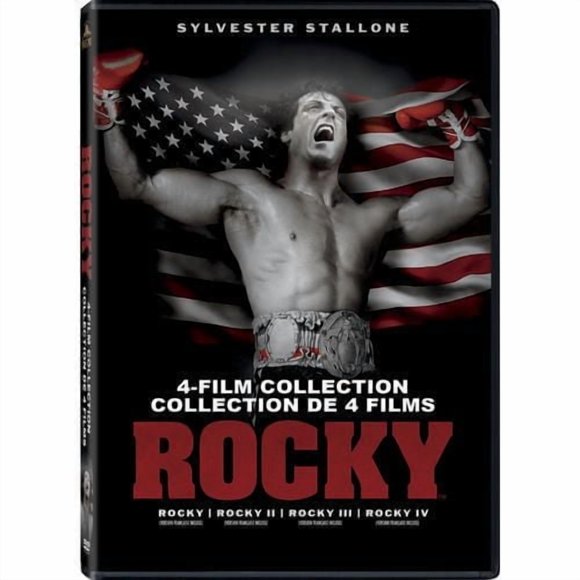 Rocky / Rocky II / Rocky III / Rocky IV (Bilingue)