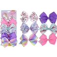 thumbnail image 5 of Jojo Siwa Signature Hair Bows 6 Piece Set Colorful and Stylish Accessories, 5 of 6