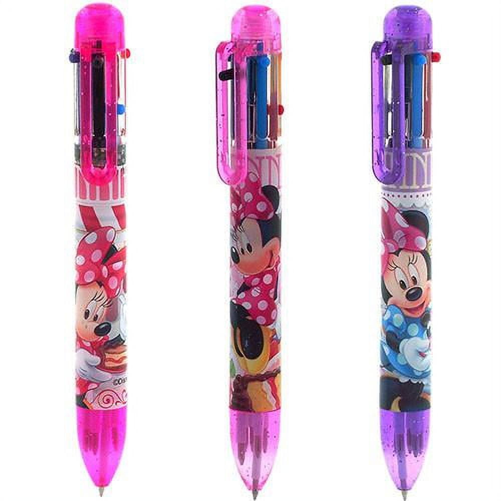 Disney Mickey and Minnie Mouse Pen Pink and Sky Blue - Walmart.com