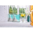 thumbnail image 3 of Throw Pillow Cover Teal White Turquoise Blue Gray Dahlia Mod Baby Decorative Pillow Case Home Decor Set of 2 Square 16 x 16 Inch Pillowcase, 3 of 5