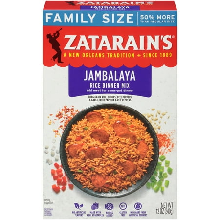 Zatarain's Jambalaya Rice Dinner Mix, 12 oz