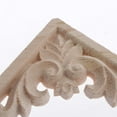 thumbnail image 2 of 4 Pieces Vintage Wooden Carved Corner Furniture Decals Appliques - 6x6cm#1, 2 of 8