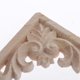 thumbnail image 2 of 4 piezas de apliques de esquina de madera tallada clásica sin pintar para muebles Los 6x6cm, 2 of 9