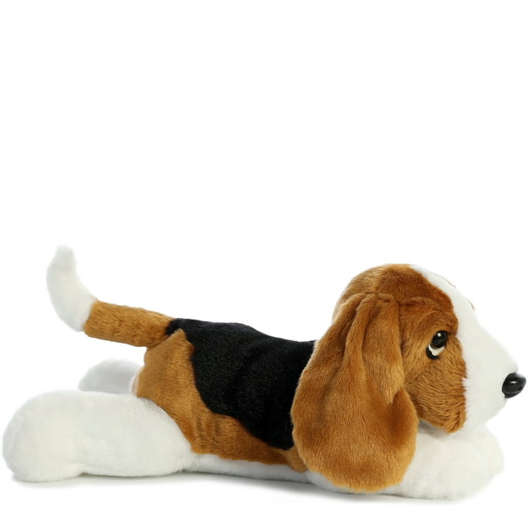 TheMogan 12 Basset Hound Puppy Dog Soft Plush Stuffed Animal Toy Tan 