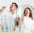 thumbnail image 2 of REJODA-Disposable Toothbrushes, Toothbrush And Toothpaste, Toothbrush And Toothpaste Travel, Comes With Floss Picks, Individually Packaged, 2 Colors, Suitable For Hotel, Home, Camping, Travel (PACK-1, 2 of 4