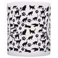 thumbnail image 3 of ThisWear Pet Owner Gifts Best Cat Dad Ever Kitty Pattern Cat Lover 11 ounce 2 Pack Coffee Mugs Pattern, 3 of 4