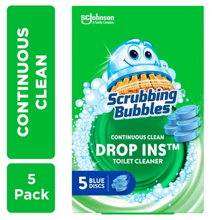 UPC 025700711964 product image for Scrubbing Bubbles Continuous Clean Drop-Ins - One Toilet Bowl Cleaner Tablet Las | upcitemdb.com
