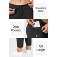 thumbnail image 3 of FUNING Women's Pants with Deep Pockets 7/8 Stretch Ankle Sweatpants for Golf, Athletic, Lounge, Travel, Work, 3 of 6