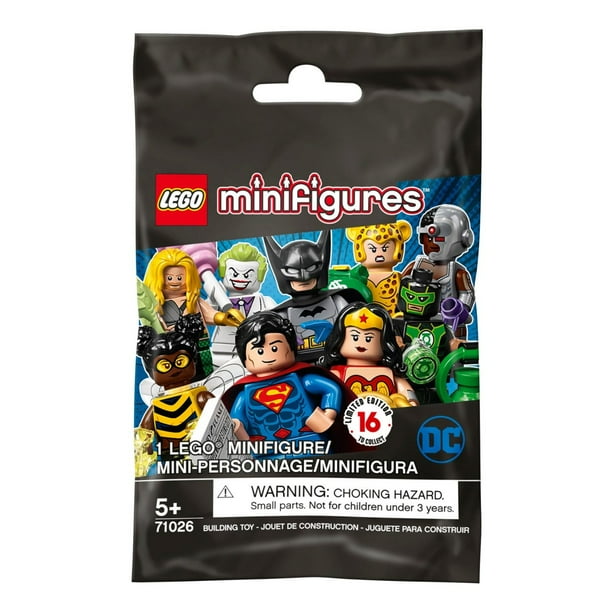 Lego Minifigures Dc Super Heroes Series Collectible Minifigures Single Mystery Bag 1 Of 16 To Collect Walmart Com Walmart Com