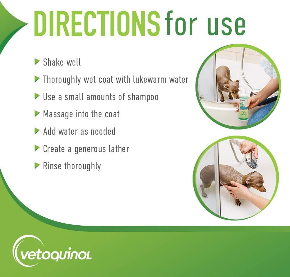Vetoquinol care aloe top & oatmeal shampoo
