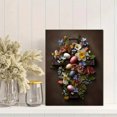 thumbnail image 2 of UXIEQU Easter Cross Flower Canvas Wall Art Print 15.75x11.81 Inches, 2 of 8