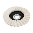 thumbnail image 2 of Uklsqma Wools Polishing Wheel | 125mm Flap Disc for Metal & Wood | Mirror Finish & Scratch Repair | 1-Pack, 2 of 5
